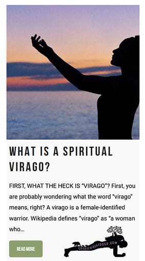 SpiritualVirago_com - Spiritual Female Warrior