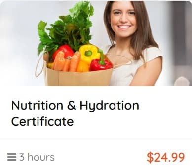 Nutrition Fitness Courses - Nutrition Hydration