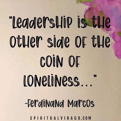 SpiritualVirago_com - Leadership Loneliness Square