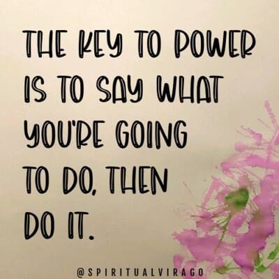SpiritualVirago_com - Key to Power - Quote Square